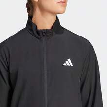 Adidas Sport Performance Women's Jacket - Comfortable, Durable, Breathable, Windproof - Black - Black - View 5