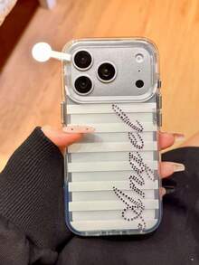 Niche Ins Minimalist Colorful Floral Phone Case Compatible With Iphone 17 Pro Max, Apple 16 Pro, 15 Pro, 14, 18 Pro Max, 18 Pro, New Design Shockproof Protective Cover - Clear - View 6