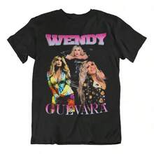 Playera Wear Print Wendy Guevara - Negro - Ver 1