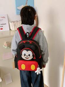 Disney 1個迪士尼青少年背包，校園背包，米老鼠背包，適合男孩與女孩，文具收納袋，旅行袋，可愛收納袋，時尚旅行袋 - 彩色 - 查看 4
