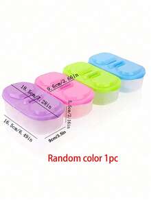 1 hũ đựng thực phẩm/ngũ cốc kín khí 2 ngăn có nắp, hộp nhựa đa năng sắp xếp tủ lạnh, quà Giáng sinh - Nhiều màu - Xem 13