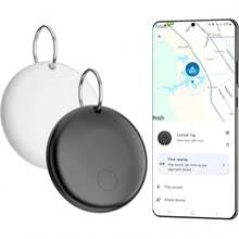 Mini GPS Tracker, 1 Count Car GPS Tracker With Weatherproof Magnetic Case, Batteries Powered Hidden Car Tracking Device - Black - View 1