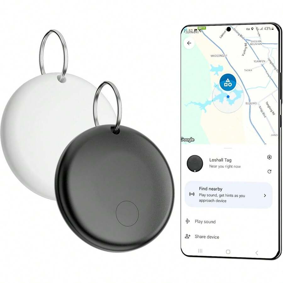Mini GPS Tracker, 1 Count Car GPS Tracker With Weatherproof Magnetic Case, Batteries Powered Hidden Car Tracking Device - Black - View 1