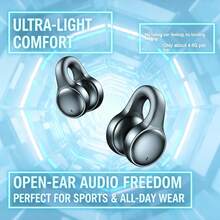 2026 New Open-Ear Air Conduction Bluetooth Earphones, Noise Canceling, Sports Calls, Long Battery Life - Multicolor - View 6