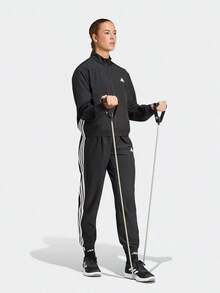 Adidas Sport Performance Women's Jacket - Comfortable, Durable, Breathable, Windproof - Black - Black - View 3