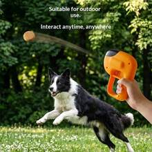 Pistol Mainan Interaktif untuk Kucing dan Anjing! Peluncur Makanan Tekan, Pemberi Makan Lambat Anti-Obesitas + Penghilang Kebosanan, Kapasitas Besar Tanpa Bocor, Menyenangkan untuk Hewan Peliharaan dan Pemiliknya! - MultiWarna - View 5