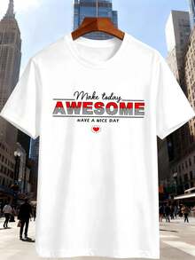 Men Plus Size T-Shirts - 白色 - 查看 2