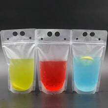 40PCS Disposable Beverage Bags, Including Tea Bags, Juice Bags, Self-Sealing Beverage Packaging Bags - Multicolor - View 7