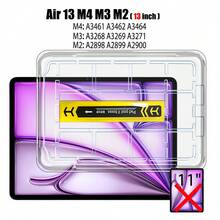 Martin stella Pelindung Layar Kaca Tempered Kompatibel Dengan iPad Air 11 13 M4 M3 M2 Pro 11 13 M5 M4 Air 5 4 1 2 3 9.7 10.5 Pemasangan Mudah - Clear - View 12