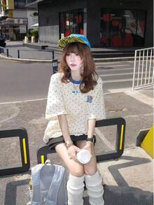 Women Tops - Apricot - View 2