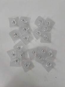 5pcs/10pcs/20pcs Adhesive Hooks, No Drill Damage, Strong Sticky Wall Hooks For Photo Frames, Paintings, No Nails Required - Multicolor - View 19