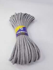 1pc 3mm Pure Cotton Braided Rope For Grooming, Multiple Colors Available, Rich Colors, Can Be Freely Matched. Suitable For Small Bags And Various Reinforcement Materials - 10m - View 10