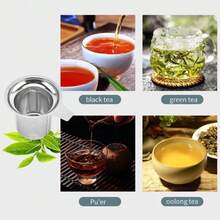 1pc High-Quality Single-Layer Tea Strainer, Ensures Precise Brewing, No Liquid Leakage Or Splashing - Multicolor - View 4