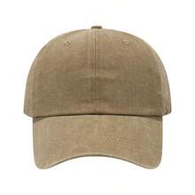 1 pieza Gorra de béisbol de moda de unicolor de algodón - A - Ver 17