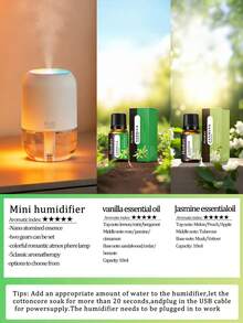 200ml Car Humidifier, 3 Colors, Ultrasonic Atomization (Quiet), 6 Fragrances, LED Light, USB Powered, Auto Shut-Off, Suitable For All Car Models And Locations, Multi-Set Gift Pack - A - View 14