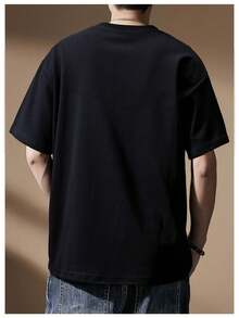 Heated Rivalry T Shirt Printed Men's T Shirt All Season Cotton Fabric Breathable And Comfortable Suitable For Outings Leisure Gatherings Sports And Ho - Black - View 2