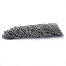 10pcs Foot Scrubbing File Replacement Sandpaper Sheets, Easy To Remove Calluses And Dead Skin - Black - View 4