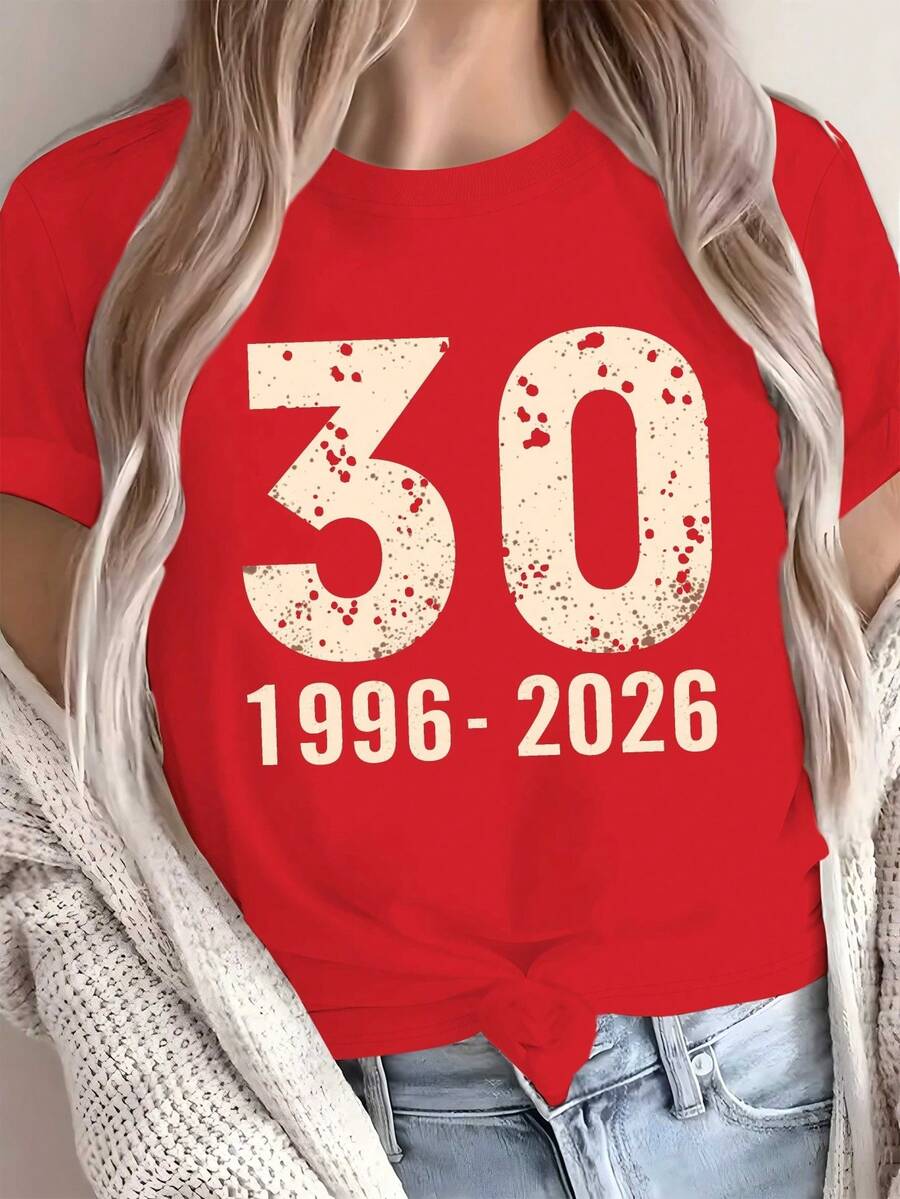 Camisetas y blusas cómodas y divertidas para programadoras de 30 años - Rojo - Ver 1