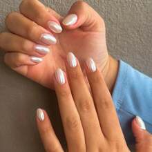 COSMI MILANO Made In The UK. One 8ml Nail Polish With A Moisturizing And Nourishing Treatment And A Professional Salon Gloss Finish. With A Glossy Glass Effect, Natural Clear Gel, Long Lasting, Quick Drying For Elegant And Professional Nail Care. - MADRE PERLA 204 - 查看 2