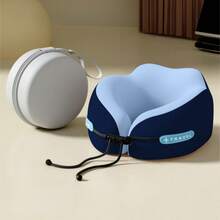 Portable Ergonomic Memory Foam Neck Pillow, Lightweight & Space-Saving, Comfort Neck Support For Car, Office, Plane & Train, Travel Essential Gift - U-shaped Pillow - View 10