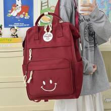 MIDIMOUSE 1 pieza Mochila para mamá, bolsa de viaje ligera con estampado, mochila multifuncional de gran capacidad, bolso de mano, mochila para madre e hijo, mochila para estudiantes mujeres, mochila ligera de gran capacidad, mochila escolar de moda para secundaria y primaria - Multicolor - Ver 10