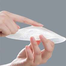 2pcs Women's Silicone Shoulder Pads, Reusable Self-Adhesive Invisible Shoulder Enhancers, Suitable For Tops And Shirts - Self-adhesive Invisible Shoulder Pads - View 5