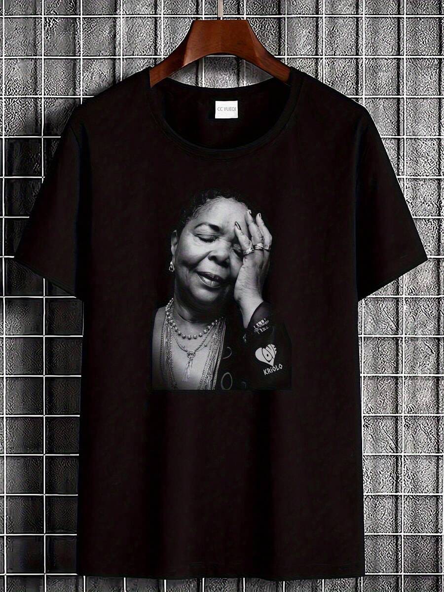 Men Sports Tees & Tanks - Black - View 1