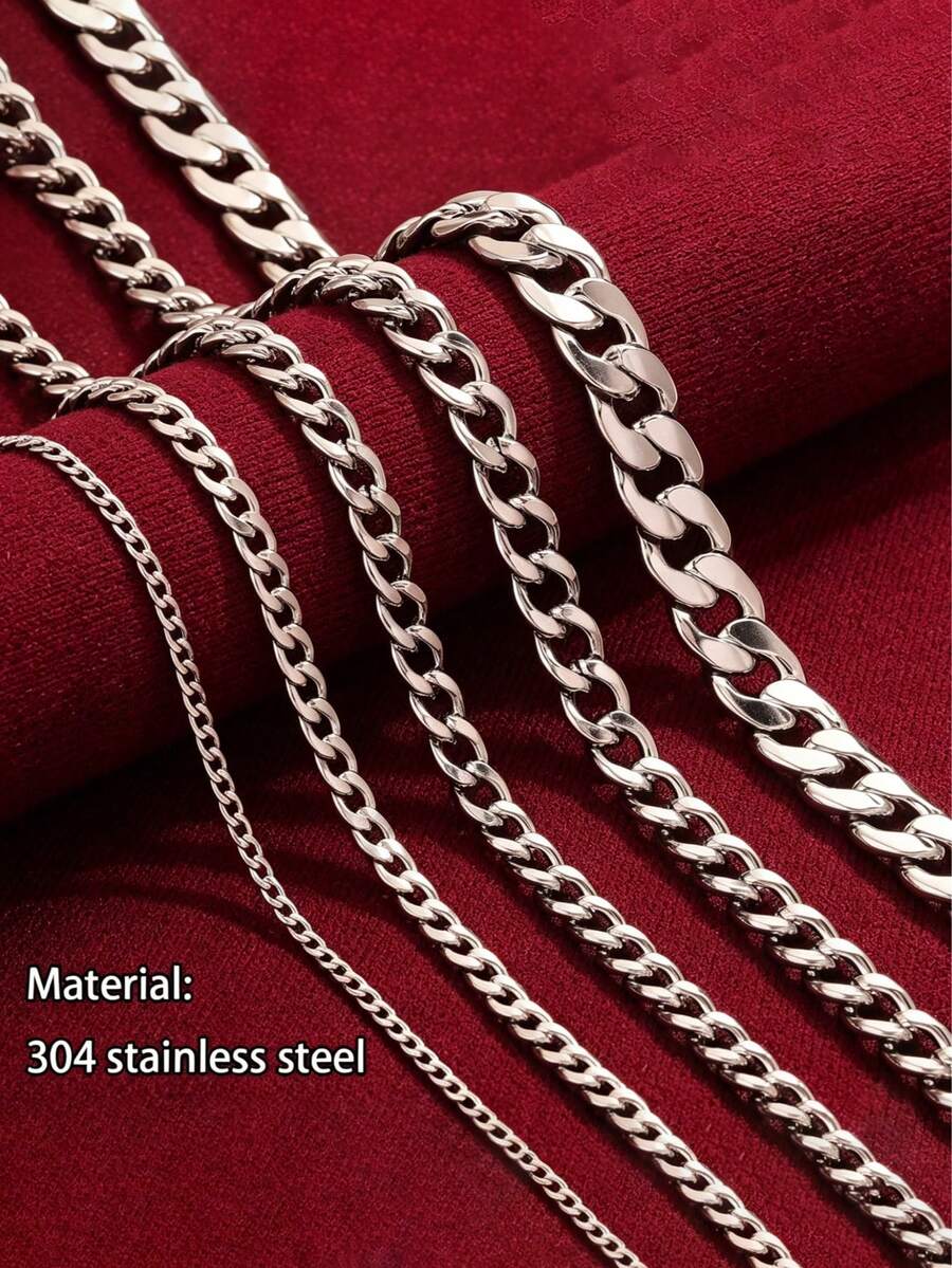 1米304不锈钢镀18K金NK米粒链，装饰链，适用于DIY项链和手链制作 - NK鏈 - 查看 1
