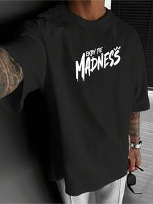 Men T-Shirts - 黑色 - 查看 2