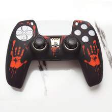 Funda de silicona suave para mando de , fundas de piel para control, accesorios de joystick para mando de videojuego PlayStation 5 - Ver 6