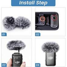 2 Paket Pelindung Angin Mikrofon Kompatibel Dengan DJ I MIC 2/ OSMO POCKET 3 (Bukan Untuk DJ I Mic 1) - Satu-Ukuran - View 6