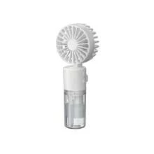 1pc Portable Handheld Mist Fan, Quiet USB Rechargeable Spray Fan, 4 Speed Modes, 800mAh, Suitable For Home, Office, Travel Mini Desktop Fan - Multicolor - View 16