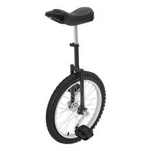 18 Inch Wheel Outdoor Unicycle, Height Adjustable Unicycle, 28.74-33.46In Tall One Wheel Bike For Adults, 143.3-165.35Lbs Load Bearing Capacity (Black, 18 Inch) - Black - View 10