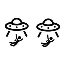 2pcs Universal UFO Blank Button Stickers - Fun Decorative Stickers Suitable For Any Vehicle - Car Stickers - View 9