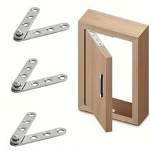 8pcs Heavy Duty 360° Rotating Hidden Hinges, Stainless Steel Embedded Cabinet And Door Hardware - 8pcs - View 3