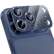 Luxury Shiny Camera Lens Protector Film, Compatible With IPhone 17 Pro Max/17 Pro/17 Air/17, Tempered Glass Camera Screen Anti-Drop Protective Case, Integrated Full Body Coverage With Positioning Tempered Lens Protector, Lens Protector Pad, Easy Installation, Decorative Protective Film, High Definition Image Quality, Anti-Drop, Anti-Scratch, 9H Tempered Glass, Strong Adhesion, Perfect Gift, Ideal Choice For Family And Friends - Multicolor - View 18