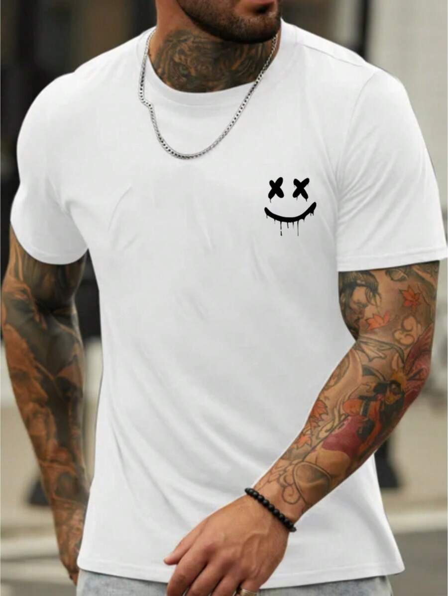 Men T-Shirts - 白色 - 查看 1
