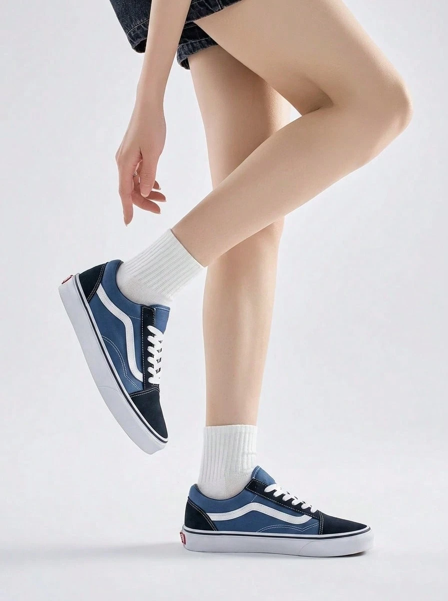 Vans Old Skool Sneakers Navy VD3H - Navy - View 1
