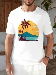 Men T-Shirts - White - View 1