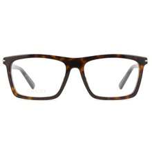 Gucci Eyeglasses Square Full Rim, Havana Frame And Clear Demo Lenses Lens GG1445O002 - 棕色/透明棕色 - 查看 2