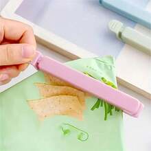 5/10pcs Food Bag Sealing Clips, Multi-Purpose Reusable Food Preservation Sealing Clips, Suitable For Various Plastic Bags And Snack Bags, Kitchen Storage Bags And Storage Bags, Kitchen Accessories, Random Color - / - View 11