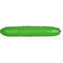 1pc 23cm Extra Large Realistic Pickle Squeeze Toy, Super Soft Maltose Filled Stretchable Pickle Stress Relief Toy, Funny Novelty Sensory Toy For Adults To Relieve Anxiety, Desk Decor And Birthday Party Gift - Multicolor - View 15
