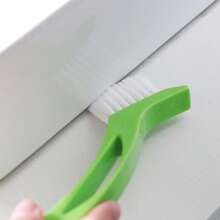 1pc Kitchen Cleaning Brush, Slot & Crevice Cleaning Brush, Window Sill Cleaning Brush, Universal Cleaning Brush - Multicolor - View 5