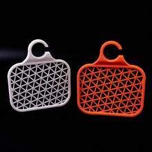 1/2 Pack Sponge Cloth, Dishcloth, Dish Drying Rack, Faucet Storage Rack, Kitchen Scouring Pad Storage Rack, Sink Sponge Drying Rack, Suction Cup Hanging Rack, Sponge Holder, Storage Rack - Multicolor - View 12