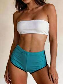 A Customizable Women's Lounging Shorts -Customizable Shorts That Make An Exclusive Gift For Wives, Family Members, Friends, Or Best Friends. - Multicolor - View 2