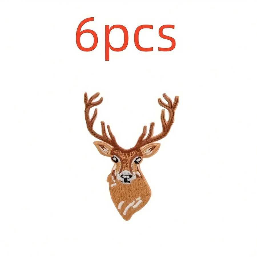 R DIY Decoration, Suitable For Decorating Jeans, Jackets, Backpacks, And Trucker Hats. High-Quality Animal Designs, Stylish Holiday Party Accessories. - White - View 1