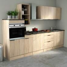 Miroytengo Kitchen Storage Set - Oak - View 1