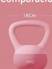 kettlebell 6kg rosa - Rosa - Ver 13