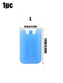 3pcs/Set Ice Packs, Slim Space-Saving Dry Ice Packs, Long-Lasting Cold Compress Bags, Lunch Bag Freezer Packs, Reusable, Suitable For Coolers, Freezers And Emergency Cooling, Suitable For Insulated Lunch Boxes, Can Keep Food Fresh For Hours, Suitable For Outdoor Activities, Camping, 1pc - Multicolor - View 13