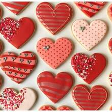 - Cortador de galletas con corazn premium para San Valentn, 4 pulgadas, fabricado en Estados Unidos - inicial - Ver 5